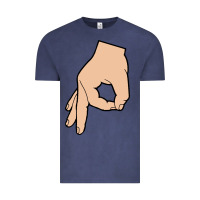 Vintage Denim the circle game classic Vintage Tee - linhVisuals
