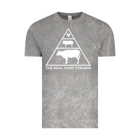 Cloud Rock the real food pyramid carnivore Vintage Tee - linhVisuals