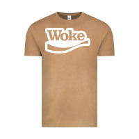 Vintage Camel Woke Vintage Tee - linhVisuals