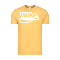 Vintage Mustard Woke Vintage Tee - linhVisuals