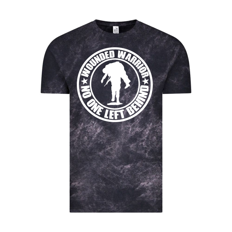Wounded Warrior No One Left Behind War Veteran Vintage Tee by linhVisuals | Teevron