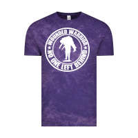 Cloud Purple Wounded Warrior No One Left Behind War Veteran Vintage Tee - linhVisuals