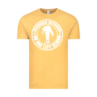 Vintage Mustard Wounded Warrior No One Left Behind War Veteran Vintage Tee - linhVisuals