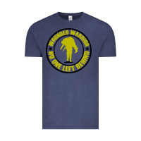 Vintage Denim Wounded Warrior No One Left Behind War Veteran Vintage Tee - linhVisuals