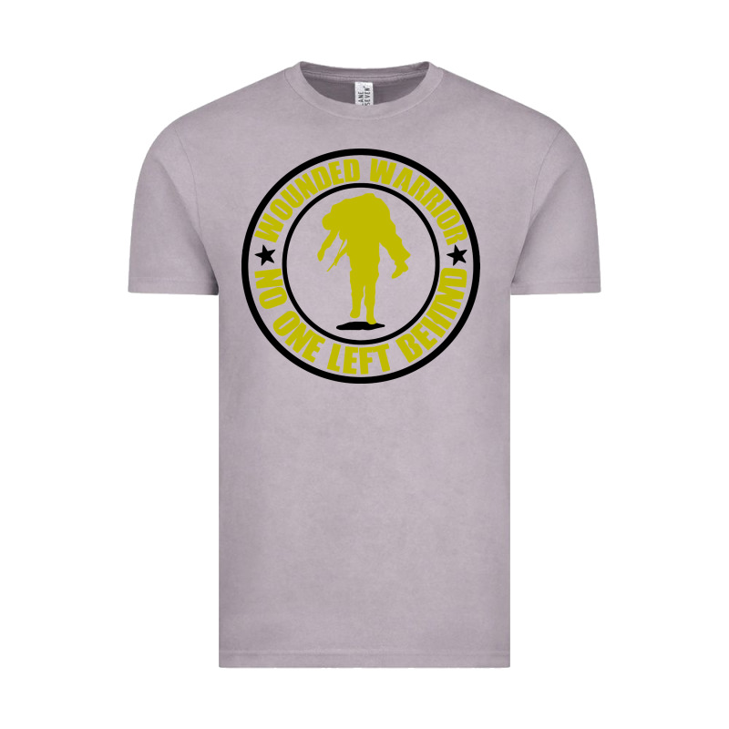 Wounded Warrior No One Left Behind War Veteran Vintage Tee by linhVisuals | Teevron