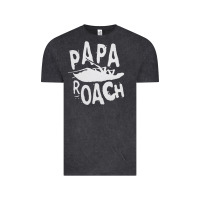 Vintage Black papa roach Vintage Tee - linhVisuals
