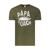 Vintage Olive papa roach Vintage Tee - linhVisuals