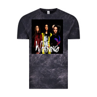 Cloud Black The warning Vintage Tee - linhVisuals