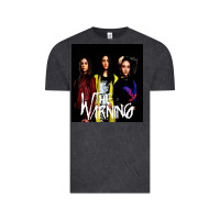 Vintage Black The warning Vintage Tee - linhVisuals