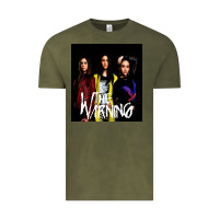 Vintage Olive The warning Vintage Tee - linhVisuals