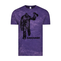 Cloud Purple cool unique sasquash sasquatch and squash bigfoot t shirt Vintage Tee - linhVisuals
