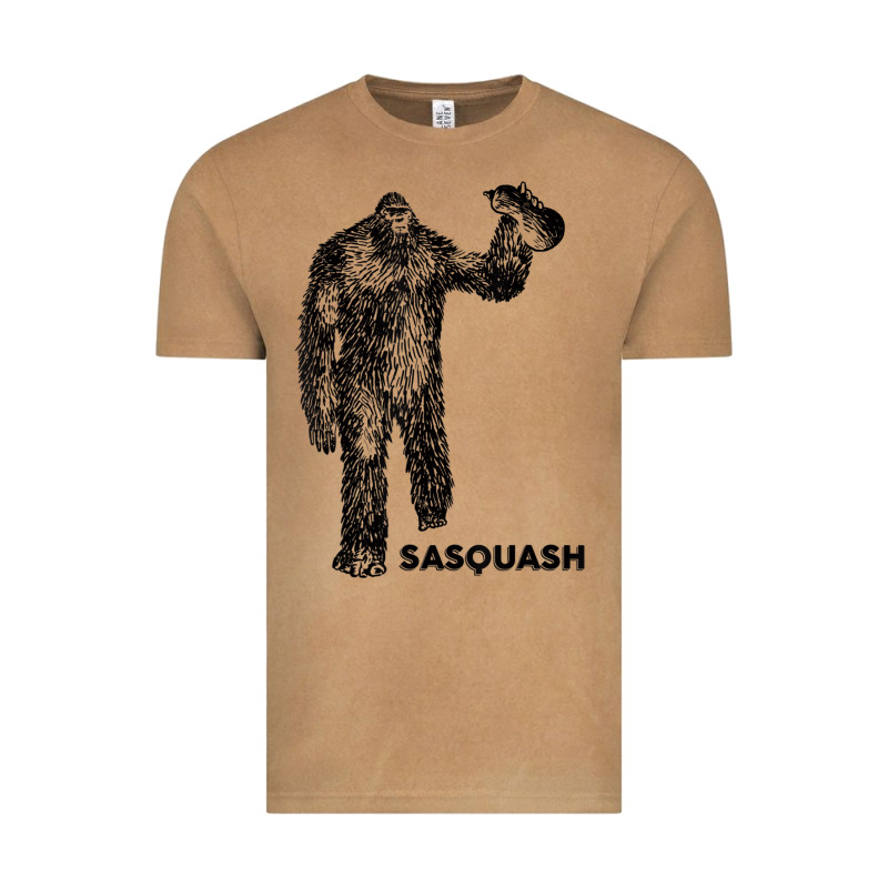 Cool Unique Sasquash Sasquatch And Squash Bigfoot T Shirt Vintage Tee by linhVisuals | Teevron