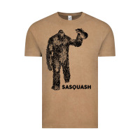 Vintage Coffee cool unique sasquash sasquatch and squash bigfoot t shirt Vintage Tee - linhVisuals
