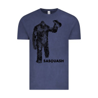 Vintage Denim cool unique sasquash sasquatch and squash bigfoot t shirt Vintage Tee - linhVisuals