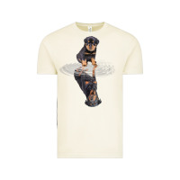 Vintage Arctic rottweiler reflection t shirt funny father's day dog gifts Vintage Tee - linhVisuals
