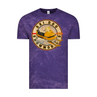 Cloud Purple ski doo vintage snowmobiles Vintage Tee - linhVisuals