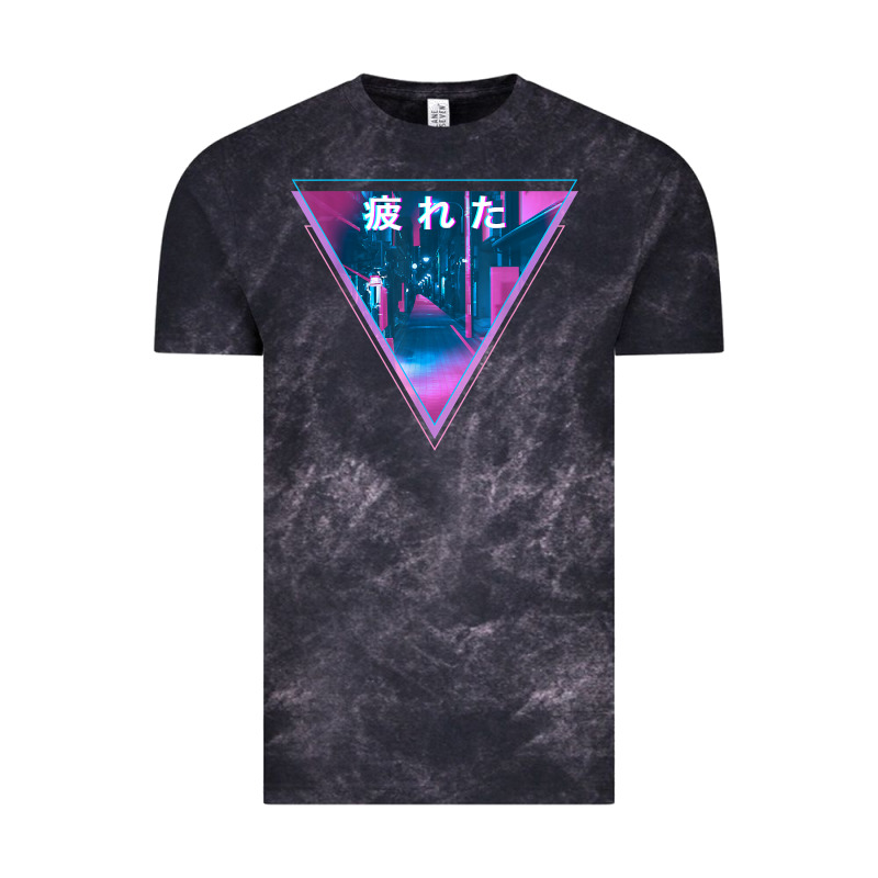 Tired Japanese Otaku   Abandoned City Street Art T Shirt Vintage Tee by linhVisuals | Teevron