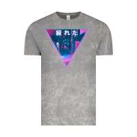 Cloud Rock tired japanese otaku   abandoned city street art t shirt Vintage Tee - linhVisuals