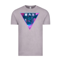 Vintage Zinc tired japanese otaku   abandoned city street art t shirt Vintage Tee - linhVisuals