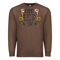 Chestnut little sister biggest fan Premium Sweatshirt - CowhideDigitalArt