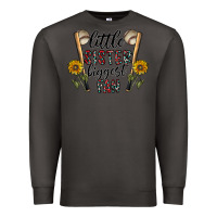 Smoke little sister biggest fan Premium Sweatshirt - CowhideDigitalArt