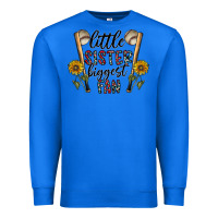 True Royal little sister biggest fan Premium Sweatshirt - CowhideDigitalArt