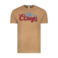 Vintage Camel wsu cougs light blue Vintage Tee - linhVisuals
