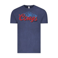 Wsu Cougs Light Blue Vintage Tee | Teevron