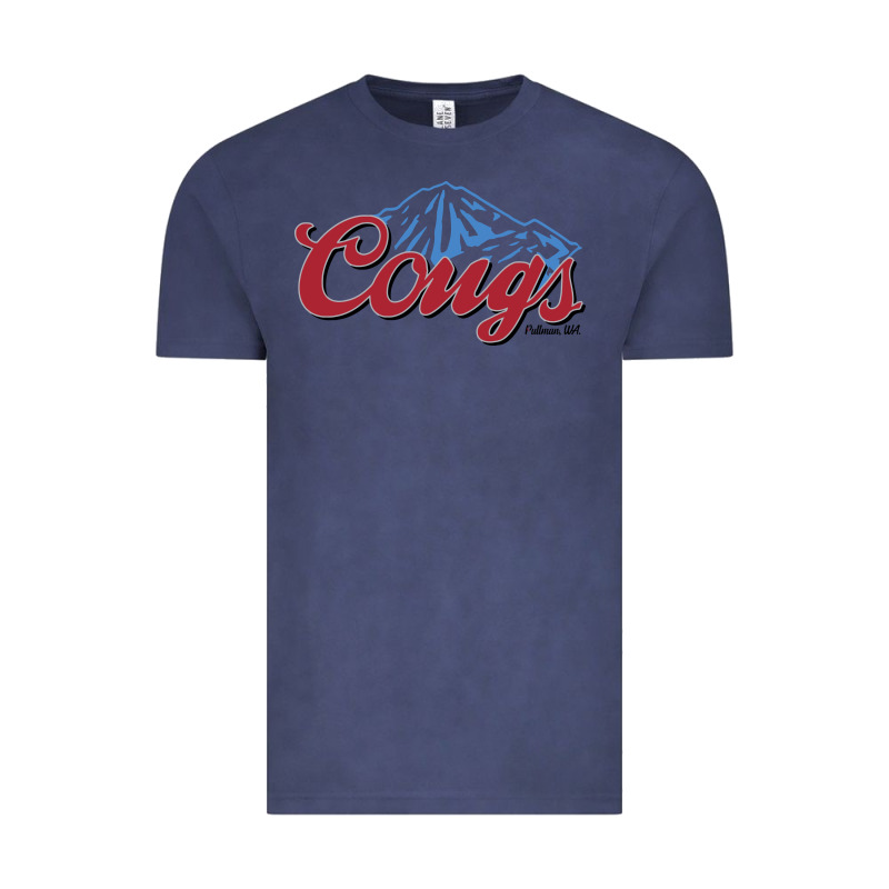 Wsu Cougs Light Blue Vintage Tee by linhVisuals | Teevron