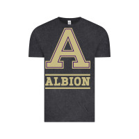Vintage Black albion college athleticpurple Vintage Tee - linhVisuals