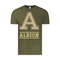 Vintage Olive albion college athleticpurple Vintage Tee - linhVisuals