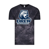 Cloud Black drew university vectorized Vintage Tee - linhVisuals