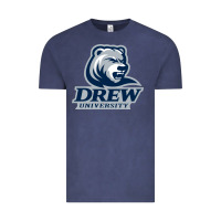 Vintage Denim drew university vectorized Vintage Tee - linhVisuals