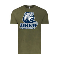 Vintage Olive drew university vectorized Vintage Tee - linhVisuals
