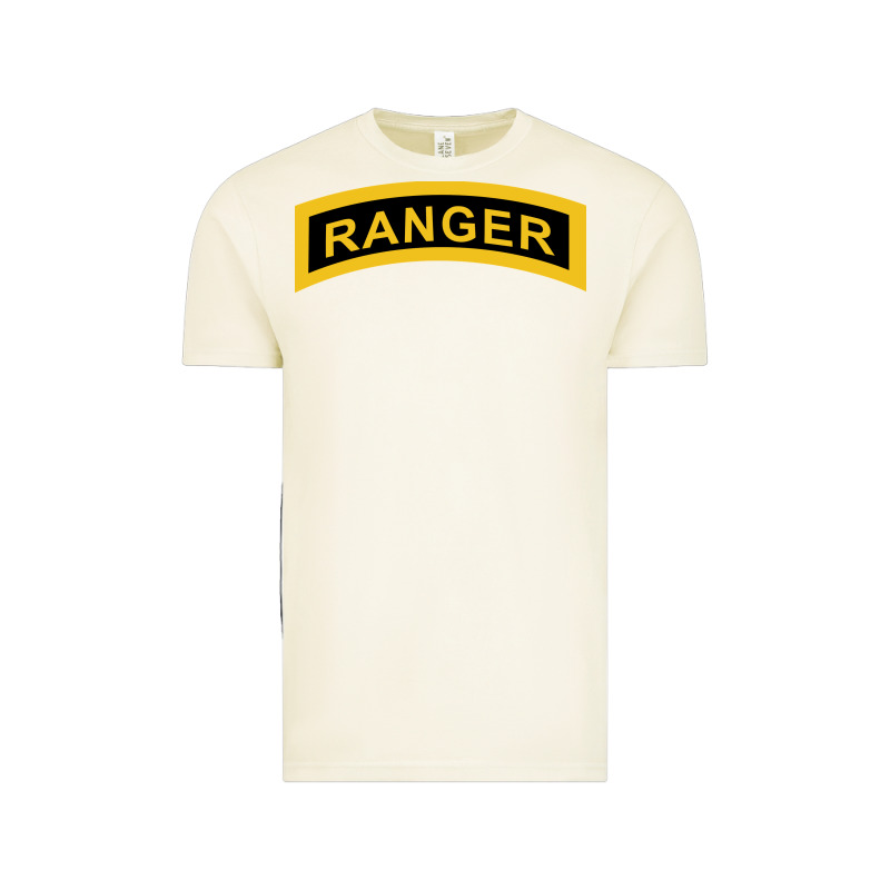 Army Ranger Tab   Black & Gold   Army Ranger Tab Black Gold Vintage Tee by linhVisuals | Teevron