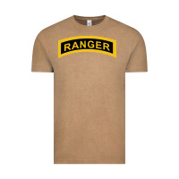 Vintage Coffee army ranger tab   black & gold   army ranger tab black gold Vintage Tee - linhVisuals