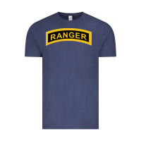 Vintage Denim army ranger tab   black & gold   army ranger tab black gold Vintage Tee - linhVisuals