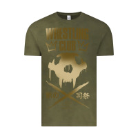 Vintage Olive tekken inspired king design premium t shirt Vintage Tee - linhVisuals