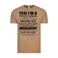 Yes I'm A Spoiled Husband ..awesome Wife T Shirt Vintage Tee | Teevron