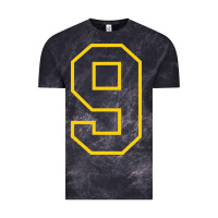 Cloud Black number #9 sports jersey uniform Vintage Tee - linhVisuals