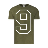 Vintage Olive number #9 sports jersey uniform Vintage Tee - linhVisuals