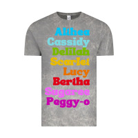 Cloud Rock althea cassidy name woman mans Vintage Tee - linhVisuals