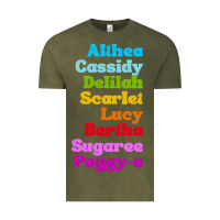 Vintage Olive althea cassidy name woman mans Vintage Tee - linhVisuals
