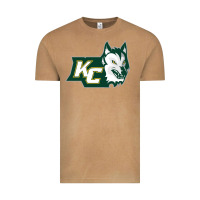 Vintage Camel keuka college wolf vectorized Vintage Tee - linhVisuals