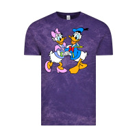 Cloud Purple donal duck Vintage Tee - linhVisuals