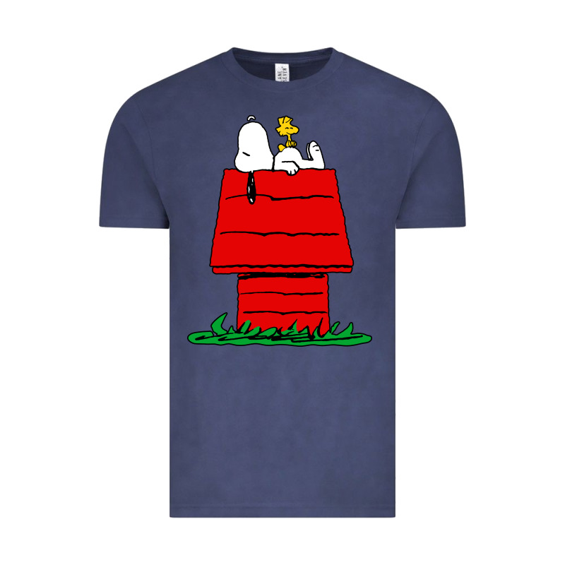 Peanuts The Doghouse Vintage Tee by linhVisuals | Teevron