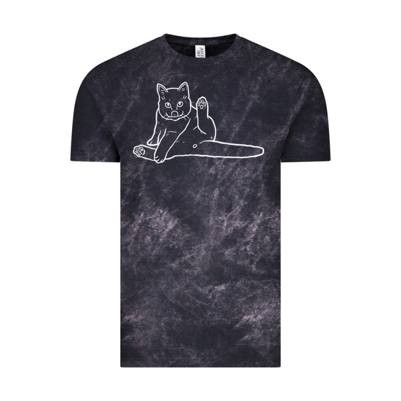 Cat Butt White Vintage Tee by linhVisuals | Teevron