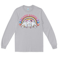 Moon Dust Happy easter bunny tails Long Sleeve Tee - RanaPortraitStore