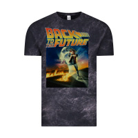 Cloud Black back to the future vintage Vintage Tee - linhVisuals