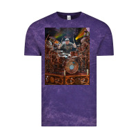 Cloud Purple Neil Peart cool Vintage Tee - linhVisuals